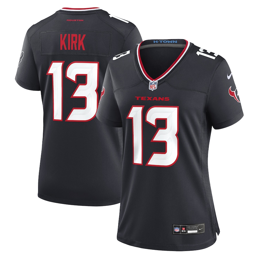 Women's Houston Texans Christian Kirk Nike Navy Team Game Jersey - Jersey