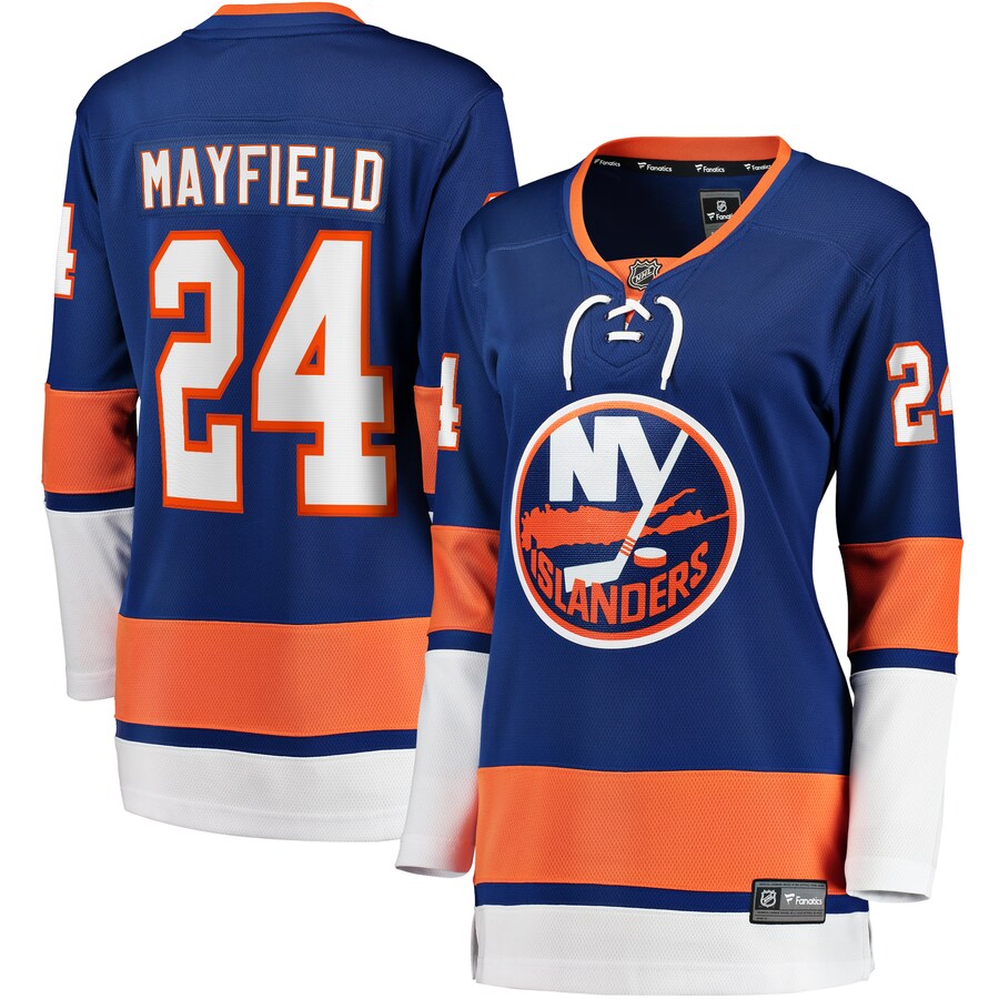 Women's New York Islanders Scott Mayfield Fanatics Branded Royal Breakaway Jersey - Jersey
