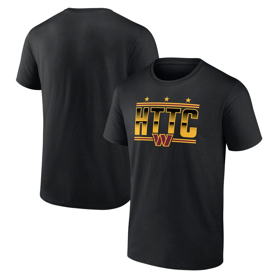 Men's Washington Commanders Black HTTC T-Shirt - Jersey