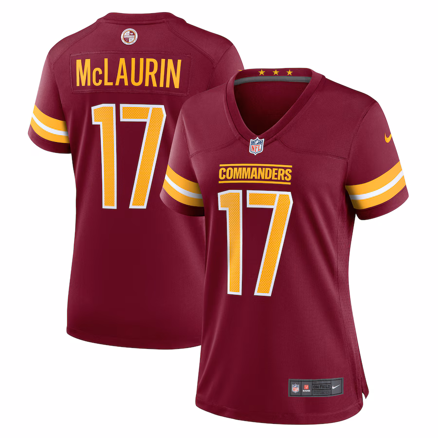 Women's Washington Commanders Terry McLaurin Nike Burgundy Game Jersey - Jersey