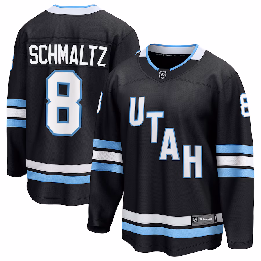 Men's Utah Hockey Club Nick Schmaltz Fanatics Black Breakaway Player Jersey - Jersey