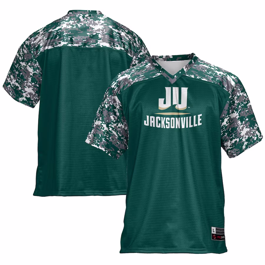 JU Dolphins GameDay Greats Football Jersey - Green - Jersey