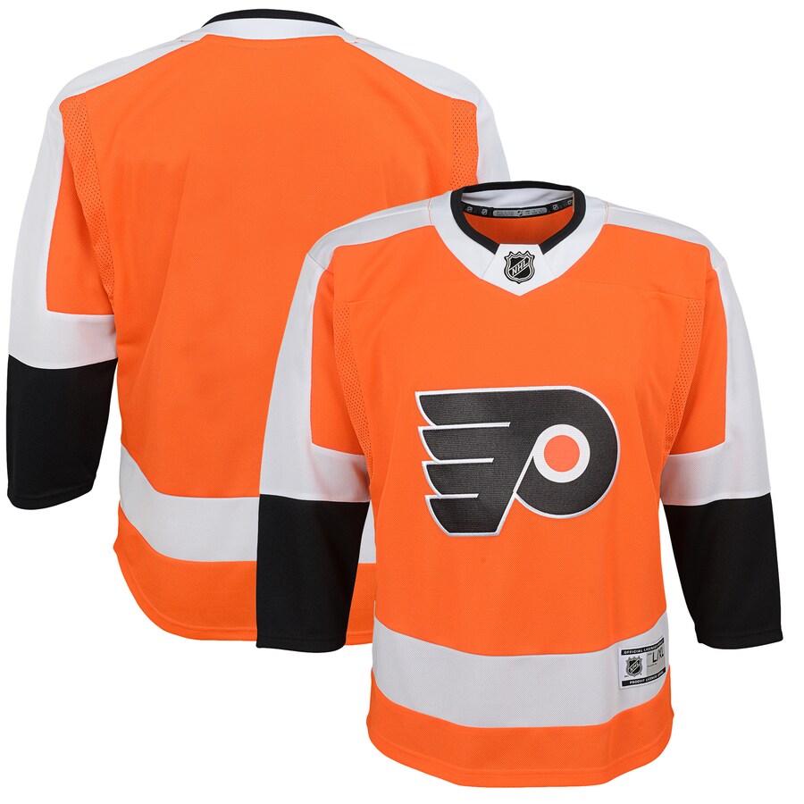 Youth Philadelphia Flyers Orange Home Premier Jersey - Jersey