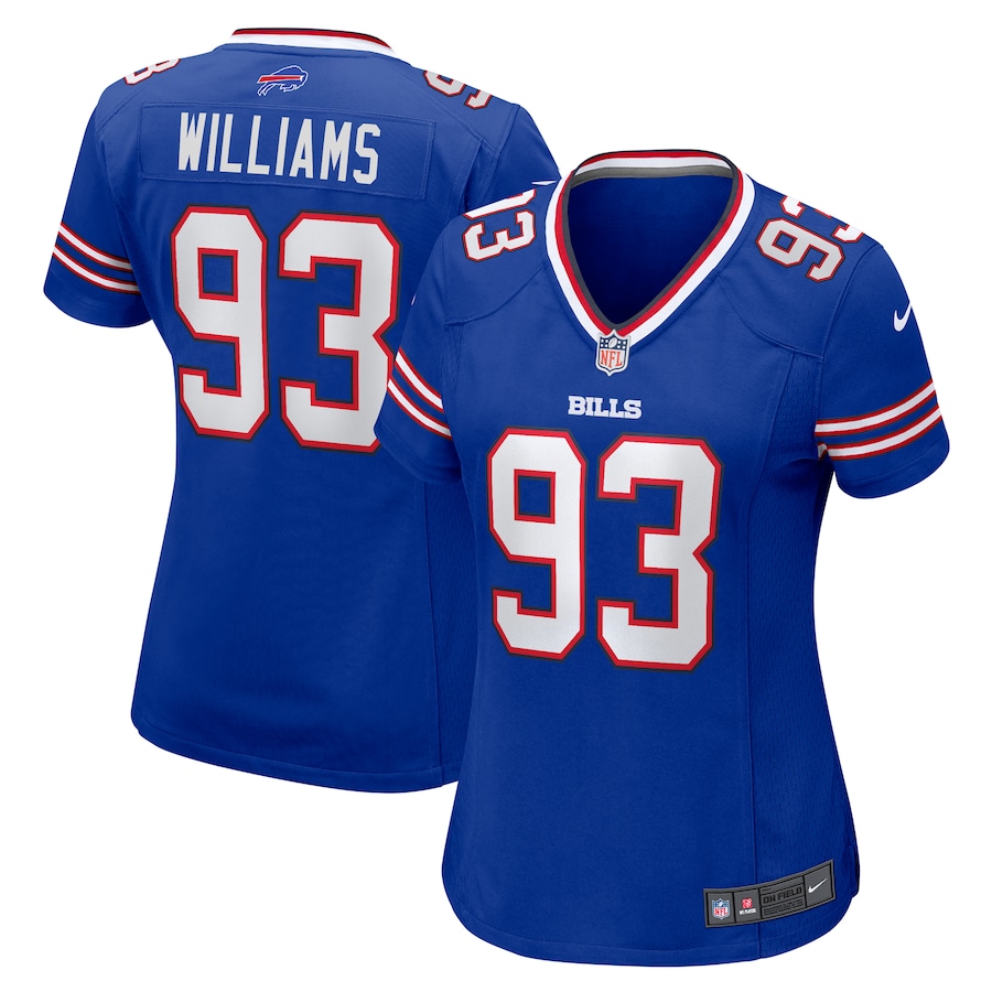 Women's Buffalo Bills DeShawn Williams Nike  Royal Team Game Jersey - Jersey