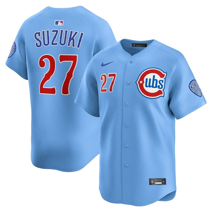 Men's Chicago Cubs Seiya Suzuki Nike Royal 2nd Alternate Limited Player Jersey - Jersey