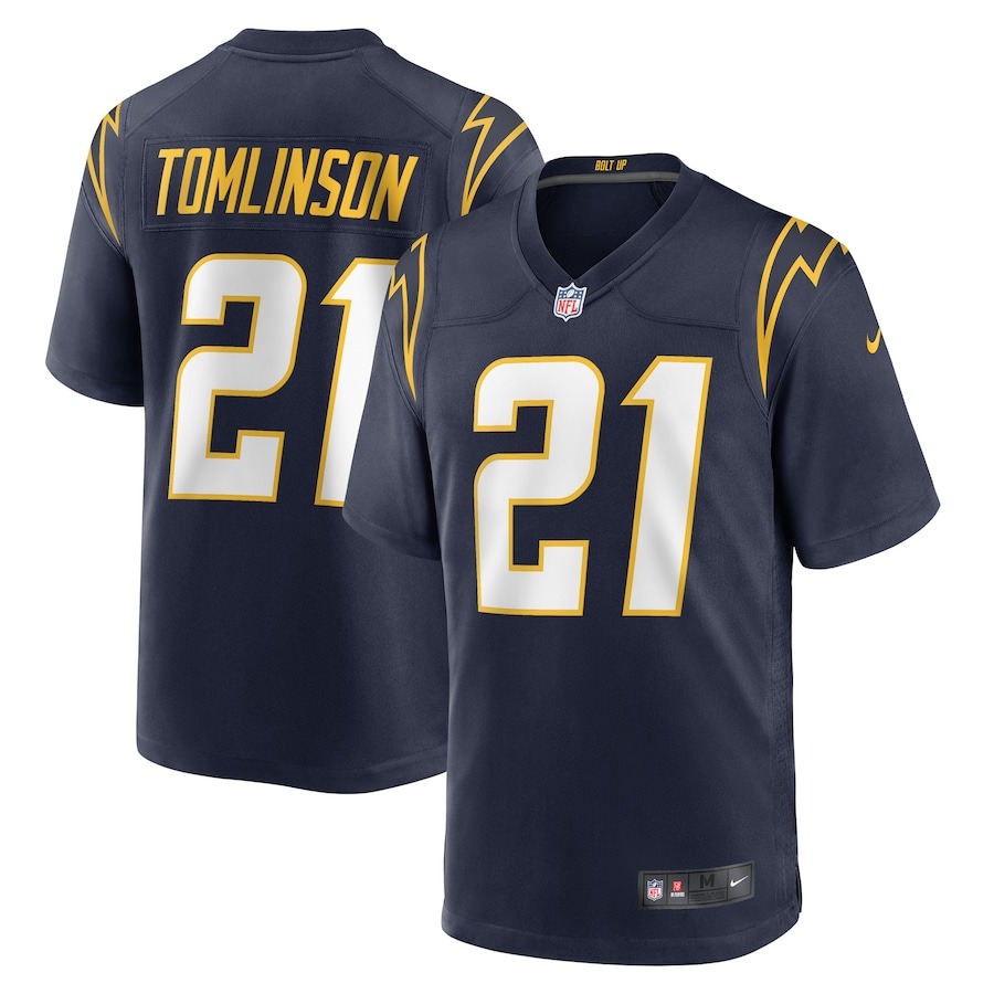 Men's Los Angeles Chargers LaDainian Tomlinson Nike Navy Retired Player Jersey - Jersey