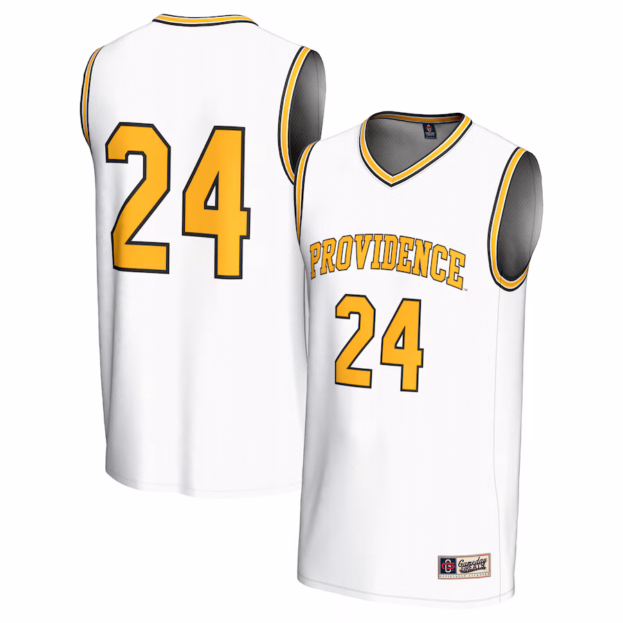 Men's GameDay Greats #24 White Providence Friars Lightweight Basketball Jersey - Jersey