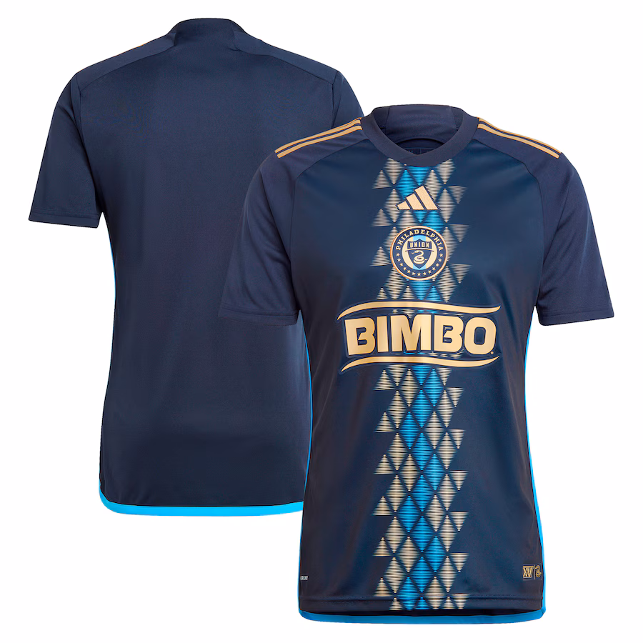 Men's Philadelphia Union  adidas Navy 2024 The XV Kit Replica Jersey - Jersey