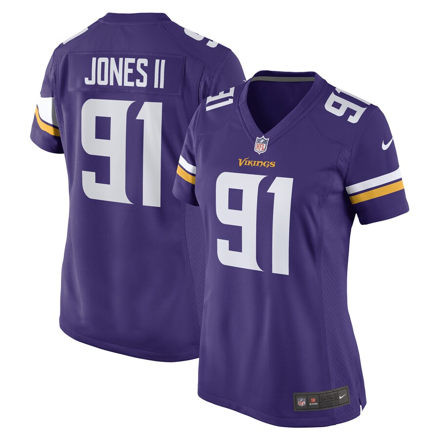 Women's Minnesota Vikings Patrick Jones II Nike Purple Game Player Jersey - Jersey