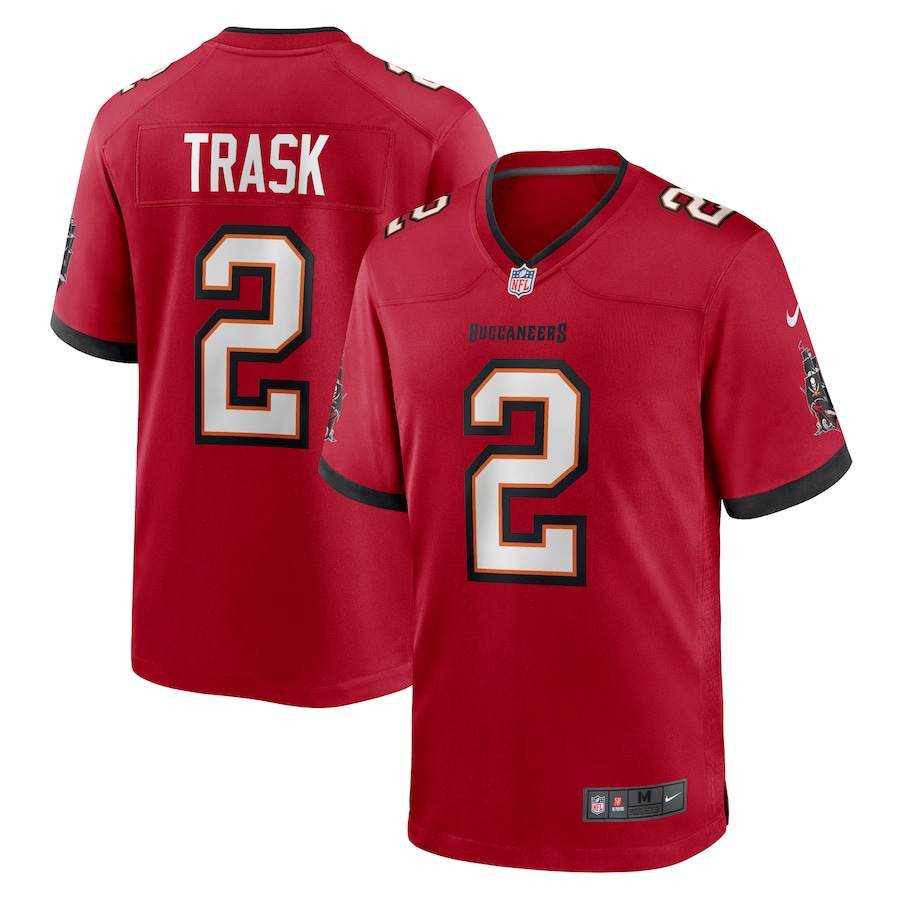 Men's Tampa Bay Buccaneers Kyle Trask Nike Red Game Player Jersey - Jersey