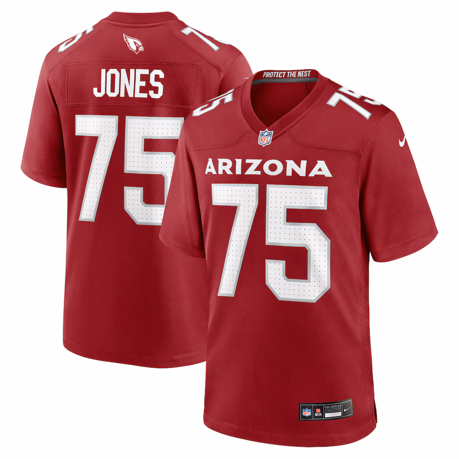 Men's Arizona Cardinals Christian Jones Nike Cardinal Team Game Jersey - Jersey