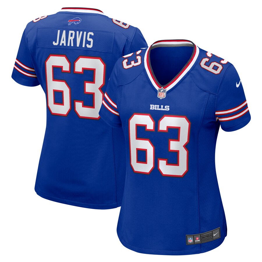 Women's Buffalo Bills Kevin Jarvis Nike  Royal Team Game Jersey - Jersey
