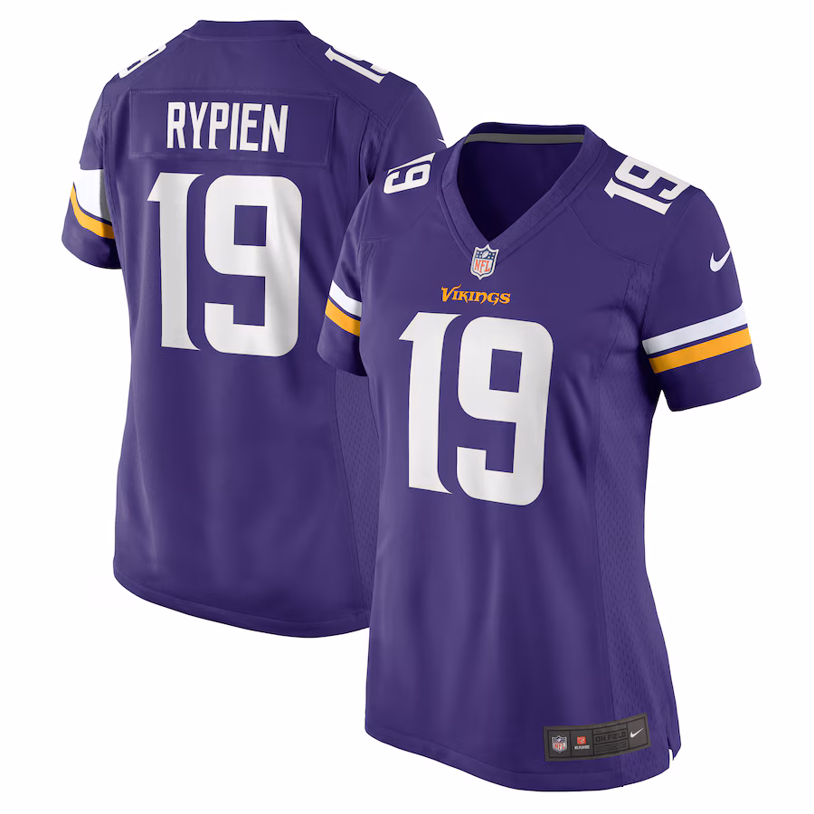 Women's Minnesota Vikings Brett Rypien Nike Purple Game Jersey - Jersey