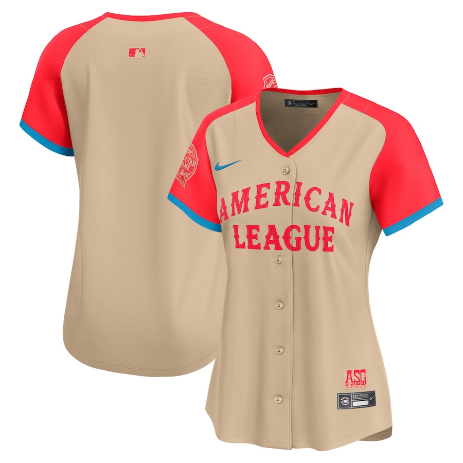 Women's American League Nike Cream 2024 MLB All-Star Game Limited Jersey - Jersey