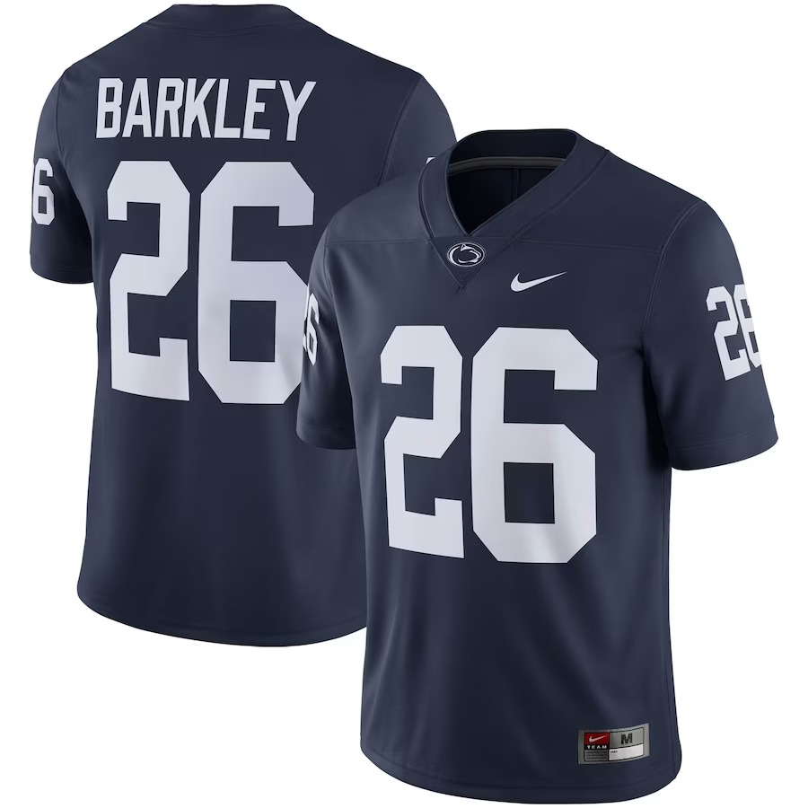 Saquon Barkley Penn State Nittany Lions Nike Alumni Player Game Jersey - Navy - Jersey