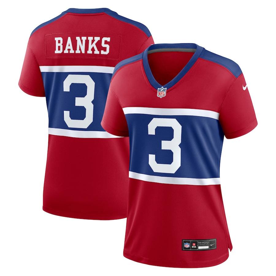 Women's New York Giants Deonte Banks Nike Century Red Alternate Player Game Jersey - Jersey