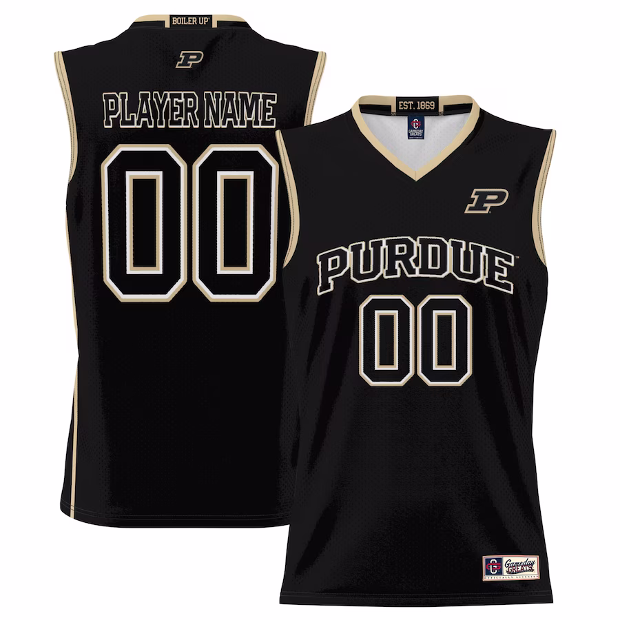 Purdue Boilermakers GameDay Greats Youth NIL Pick-A-Player Lightweight Basketball Jersey - Black - Jersey