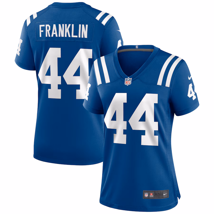 Women's Indianapolis Colts Zaire Franklin Nike Royal Game Jersey - Jersey