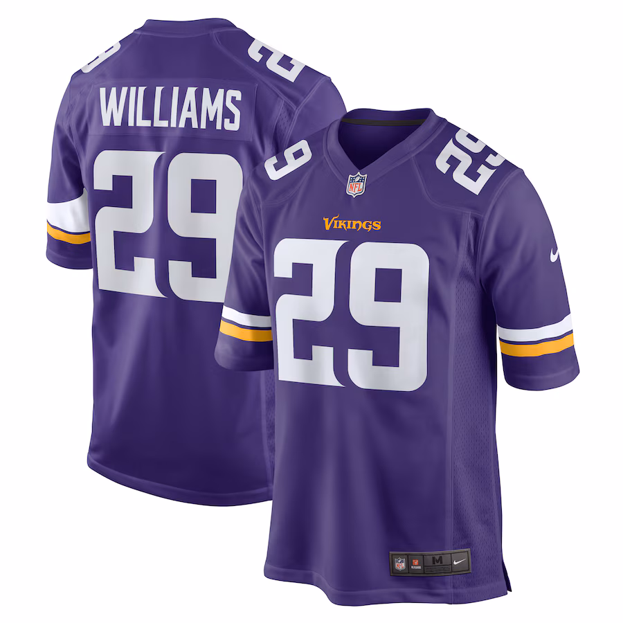 Women's Minnesota Vikings Joejuan Williams Nike Purple Game Jersey - Jersey