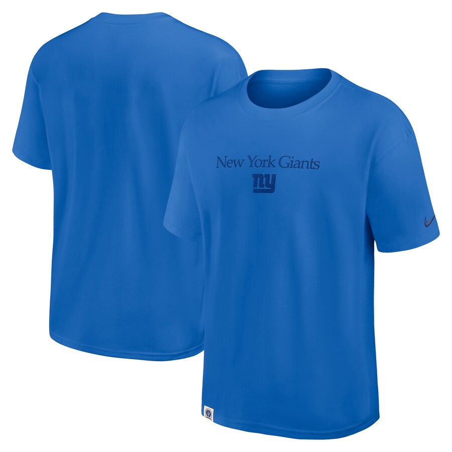 Men's New York Giants Nike Royal Glory Max90 T-Shirt - Jersey