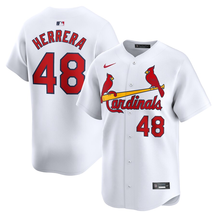 Men's St. Louis Cardinals Iván Herrera Nike White Home Limited Player Jersey - Jersey