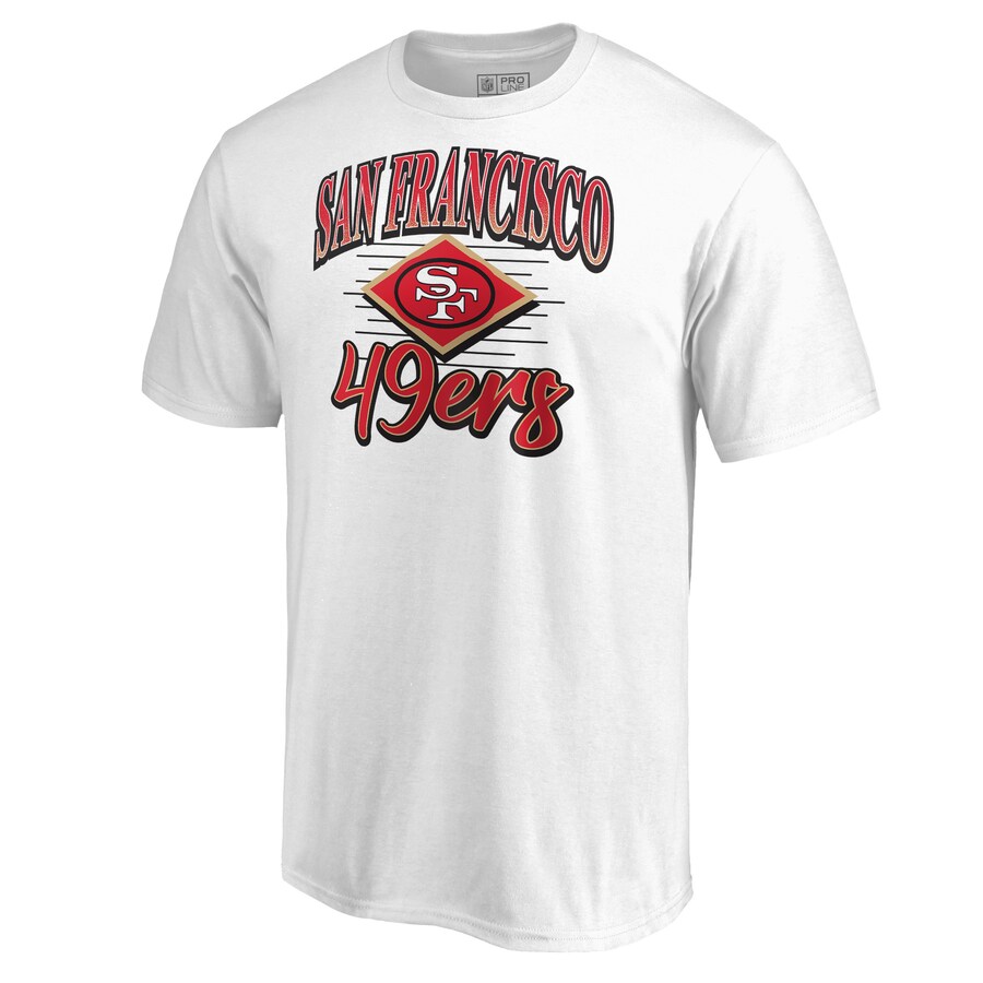 Men's San Francisco 49ers White Artifact T-Shirt - Jersey