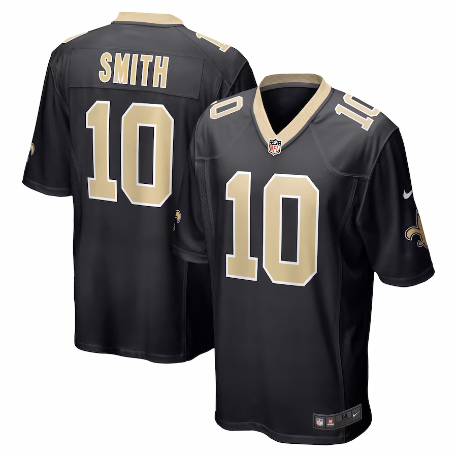 Men's New Orleans Saints Tre'Quan Smith Nike Black Game Jersey - Jersey