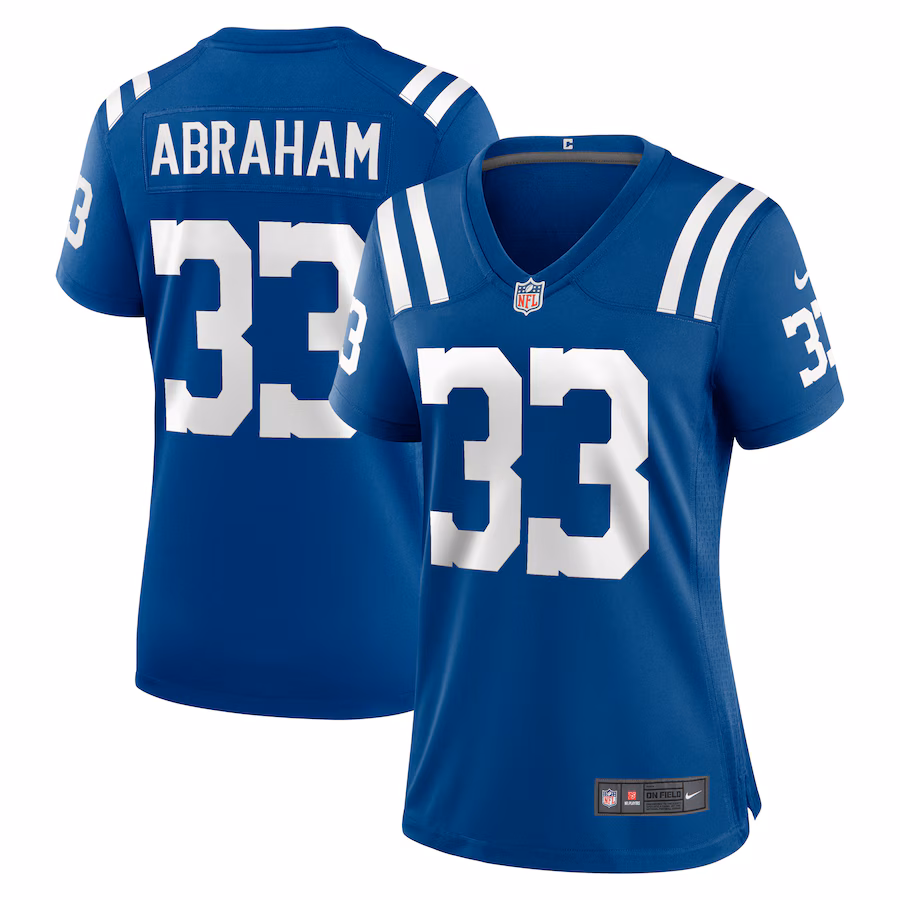 Women's Indianapolis Colts Micah Abraham Nike  Royal Game Jersey - Jersey