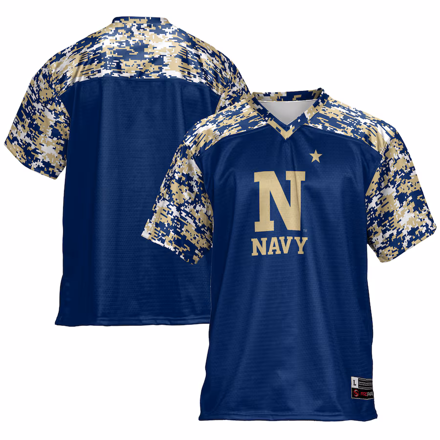 Men's GameDay Greats Navy Navy Midshipmen Football Jersey - Jersey