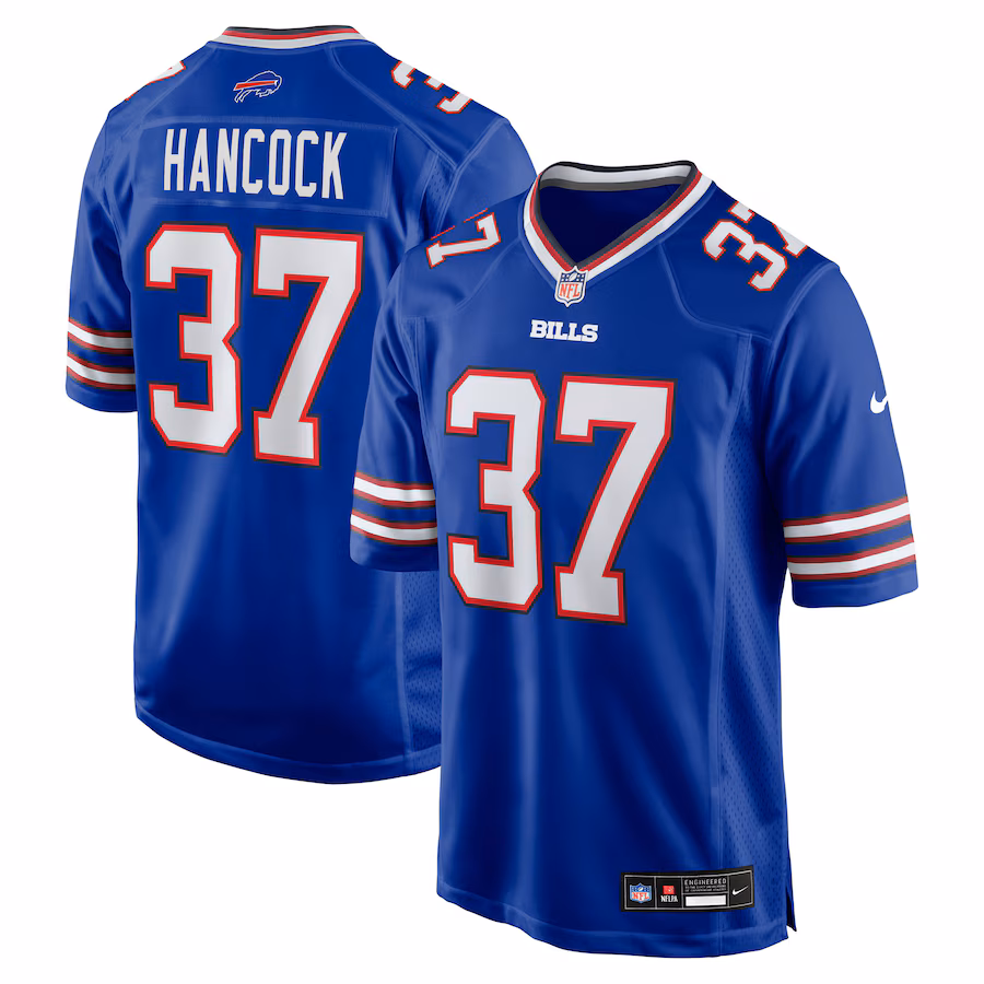 Men's Buffalo Bills Jordan Hancock Nike Royal Team Game Jersey - Jersey