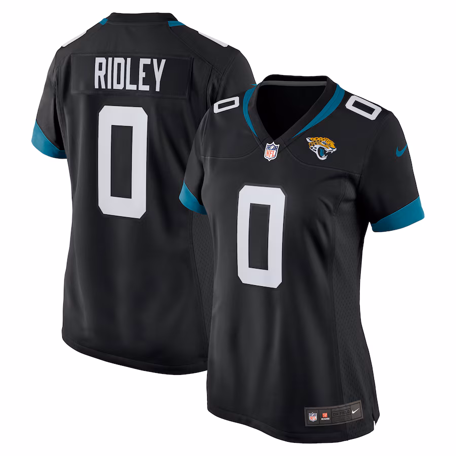 Women's Jacksonville Jaguars Calvin Ridley Nike Black Game Jersey - Jersey