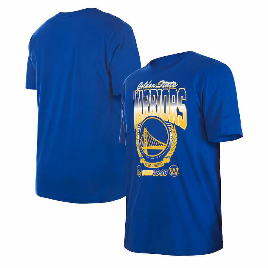 Unisex Golden State Warriors New Era Royal Summer Classics T-Shirt - Jersey