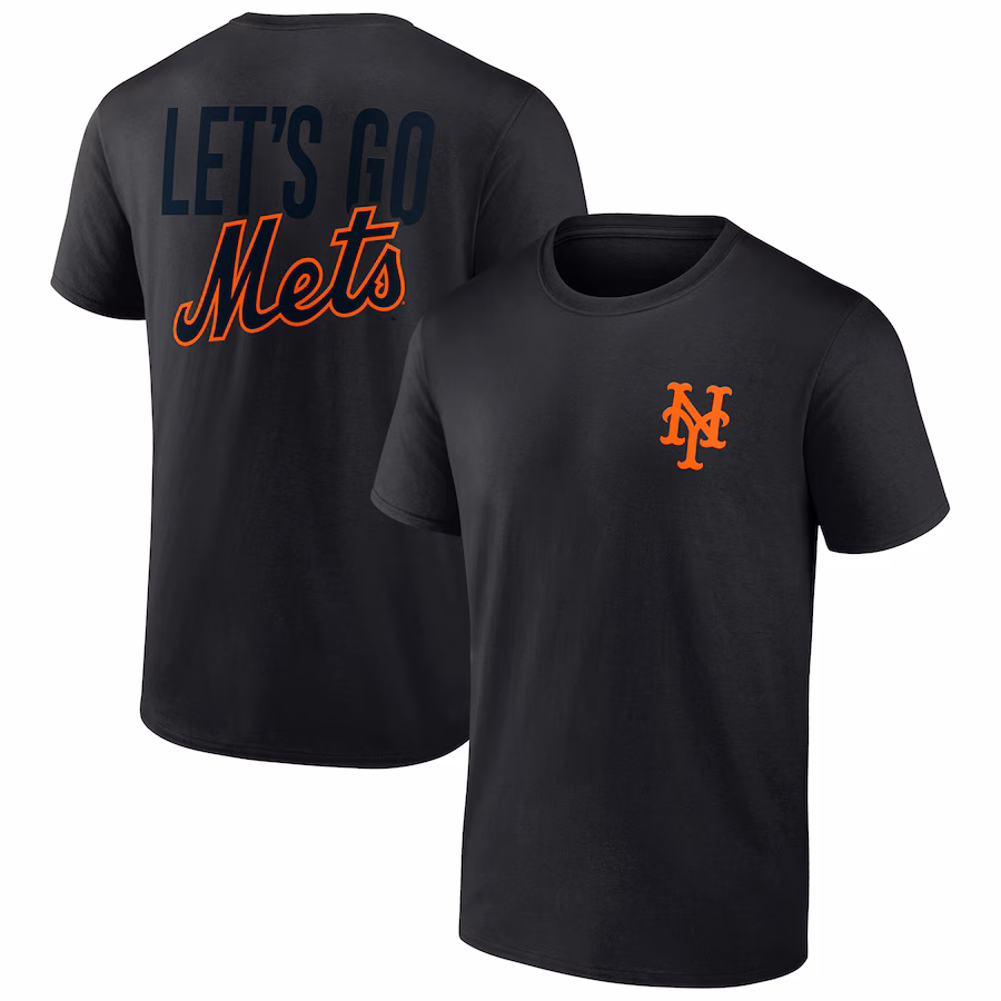 Men's New York Mets Black In It To Win It T-Shirt - Jersey