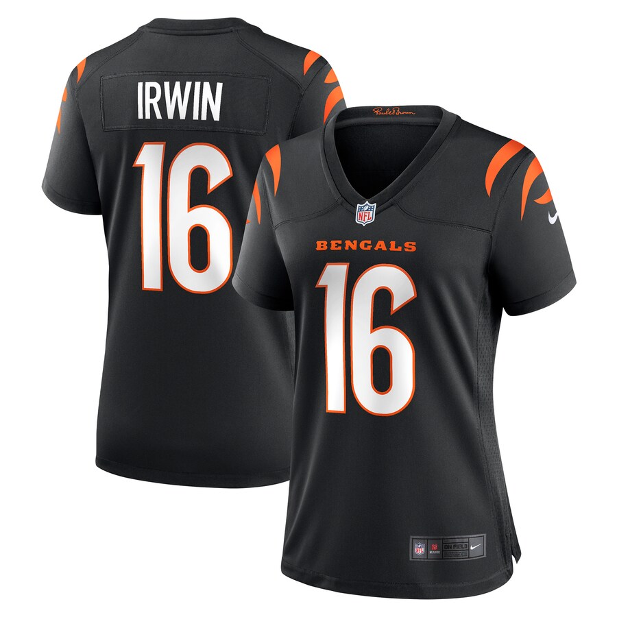 Women's Cincinnati Bengals Trenton Irwin Nike Black Game Player Jersey - Jersey