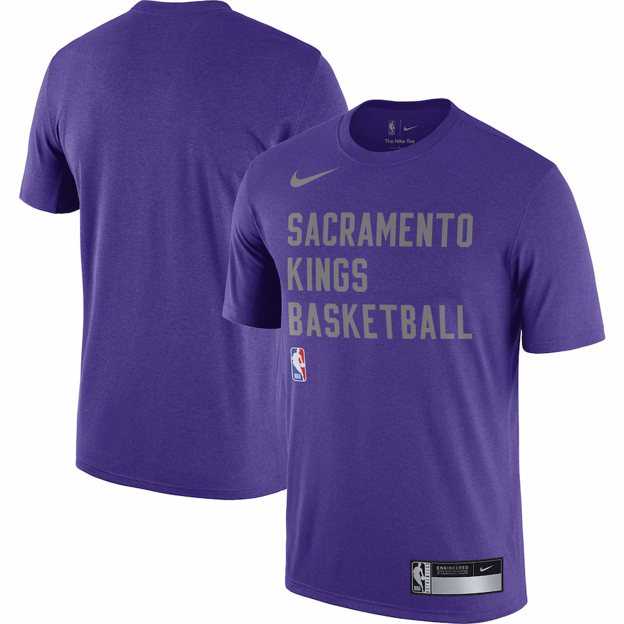 Men's Sacramento Kings Nike Purple 2023/24 Sideline Legend Performance Practice T-Shirt - Jersey