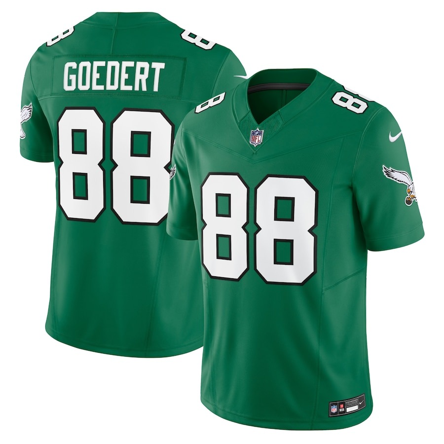 Men's Philadelphia Eagles Dallas Goedert Nike Kelly Green Vapor F.U.S.E. Limited Jersey - Jersey