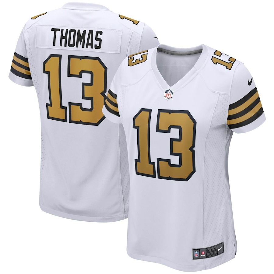 Women's New Orleans Saints Michael Thomas Nike White Alternate Game Jersey - Jersey