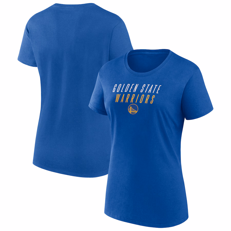 Women's Golden State Warriors  Fanatics Royal T-Shirt - Jersey