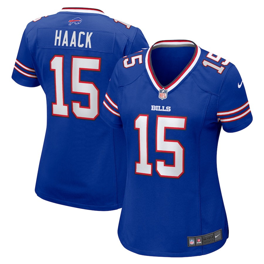 Women's Buffalo Bills Matt Haack Nike  Royal  Game Jersey - Jersey