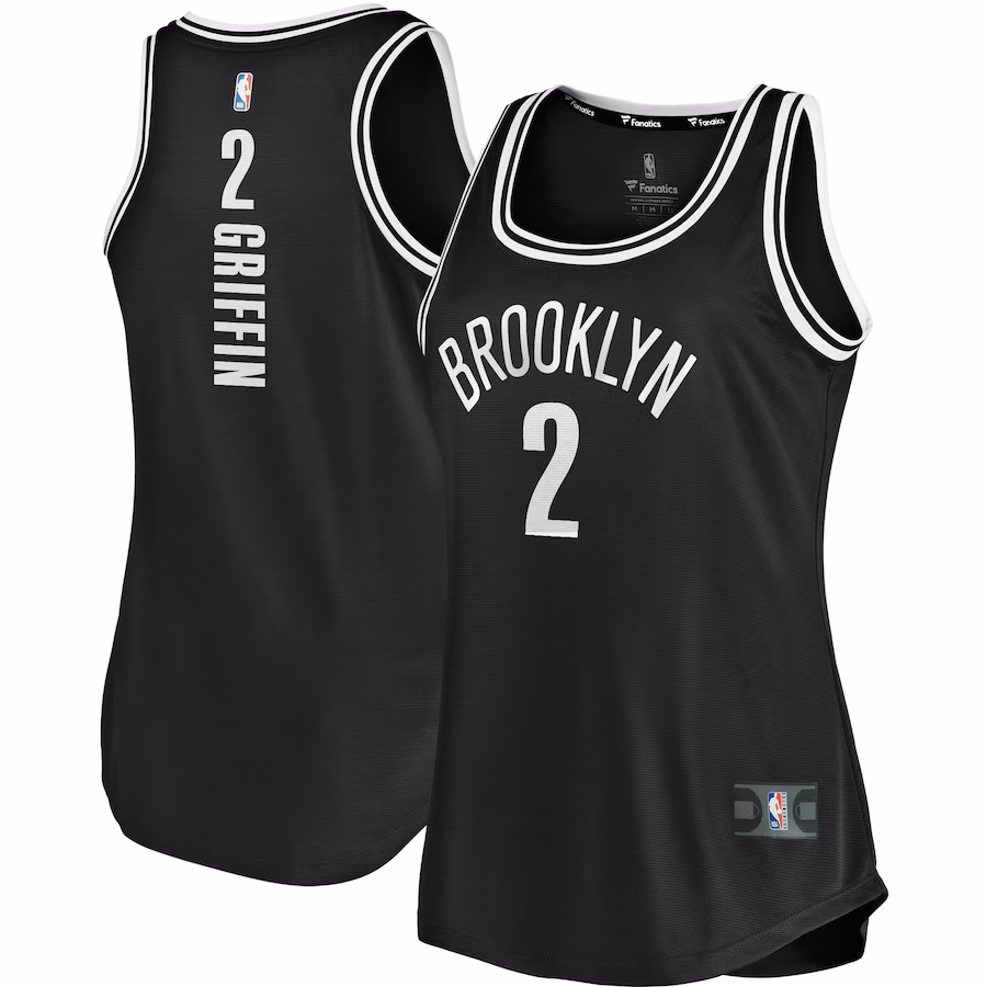 Women's Brooklyn Nets Blake Griffin Fanatics Black Fast Break Tank Jersey - Icon Edition - Jersey