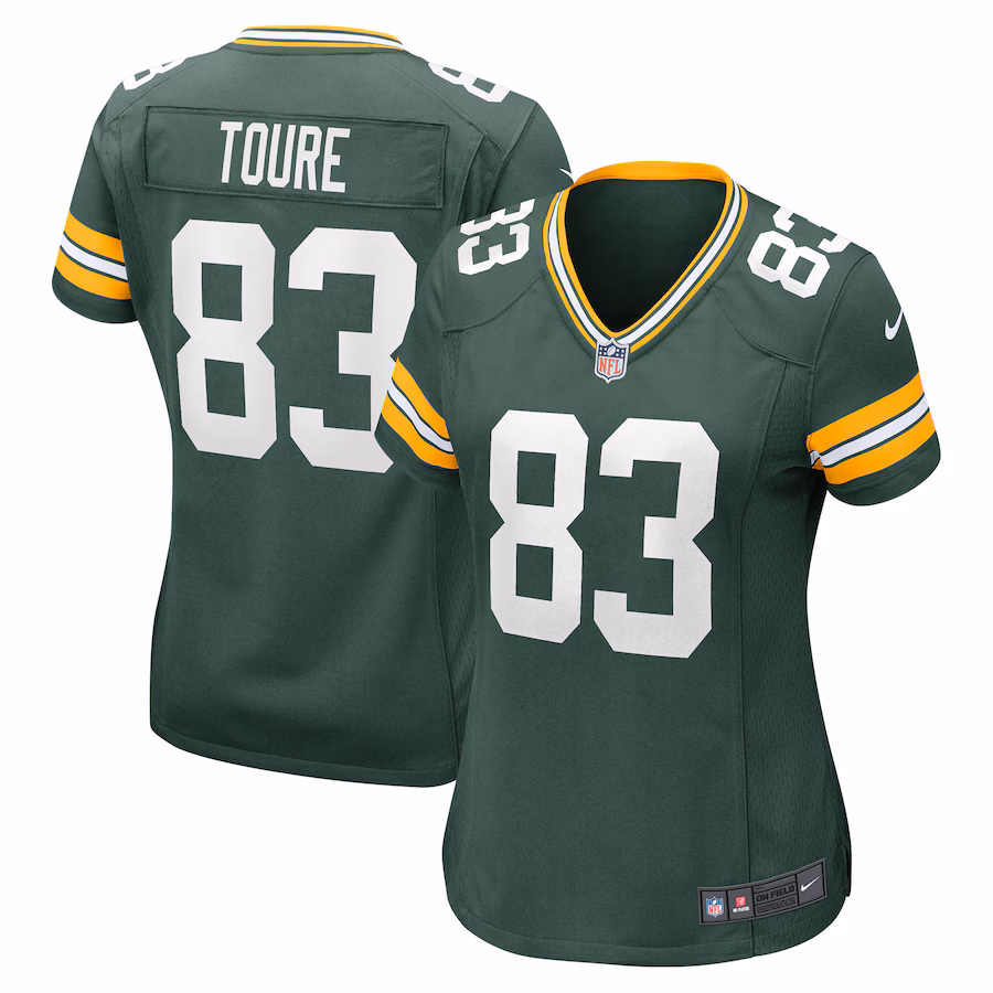 Women's Green Bay Packers Samori Toure Nike Green Player Game Jersey - Jersey