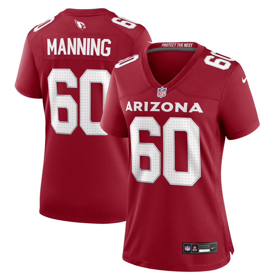 Women's Arizona Cardinals Ilm Manning Nike  Cardinal Team Game Jersey - Jersey