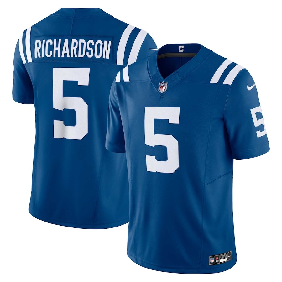 Men's Indianapolis Colts Anthony Richardson Nike Royal Vapor F.U.S.E. Limited Jersey - Jersey