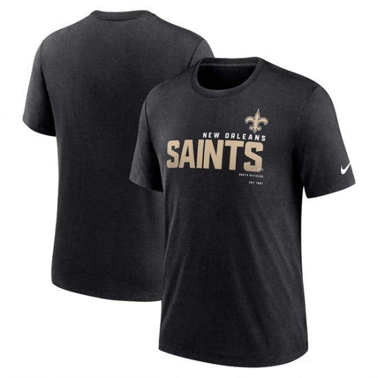 Men's New Orleans Saints Black 2024 Fan Limited T-Shirt - Jersey