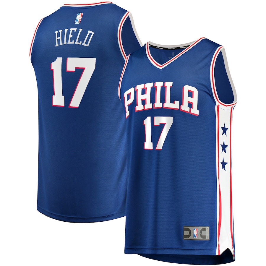 Youth Philadelphia 76ers Buddy Hield Fanatics Royal Fast Break Player Jersey - Icon Edition - Jersey