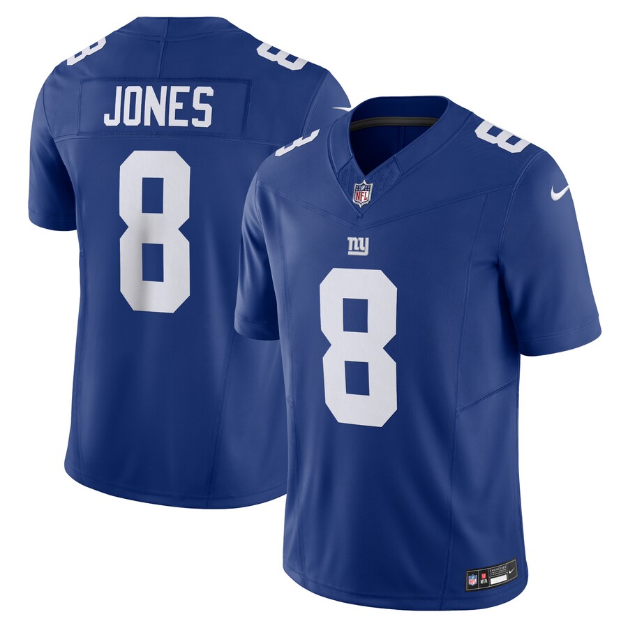 Men's New York Giants Daniel Jones Nike Royal Vapor F.U.S.E. Limited Jersey - Jersey