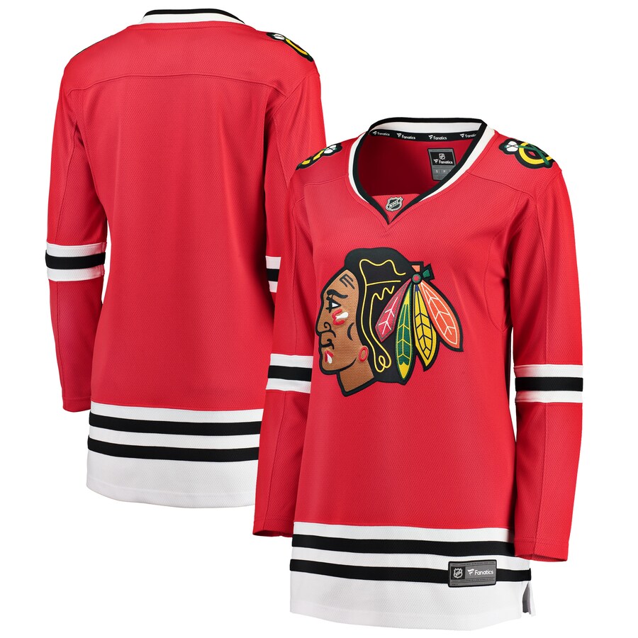 Women's Chicago Blackhawks Fanatics Branded Red Breakaway Home Jersey - Jersey