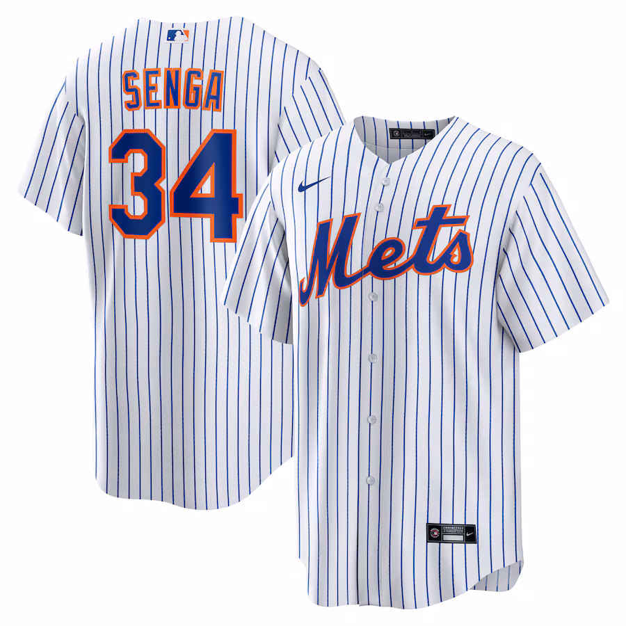 Men's New York Mets Kodai Senga Nike White Home Replica Jersey - Jersey