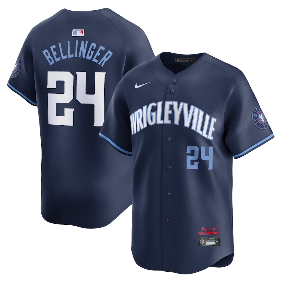 Men's Chicago Cubs Cody Bellinger Nike Navy City Connect Limited Player Jersey - Jersey