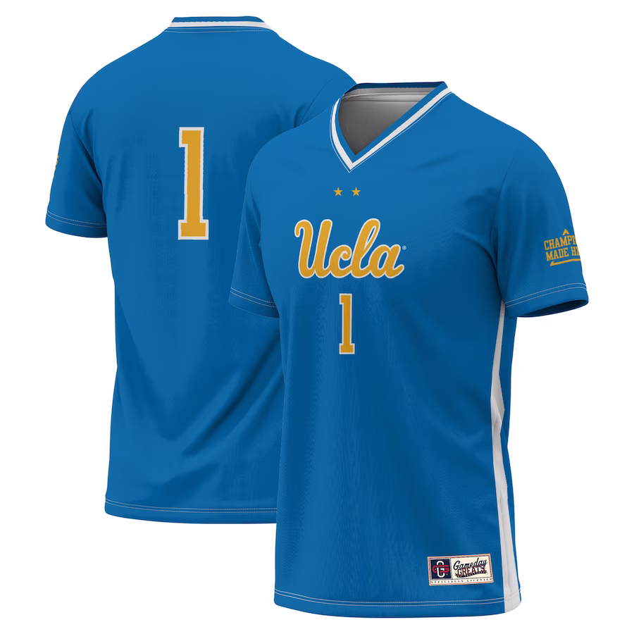 UCLA Bruins GameDay Greats Unisex Lightweight Soccer Fashion Jersey - Blue - Jersey